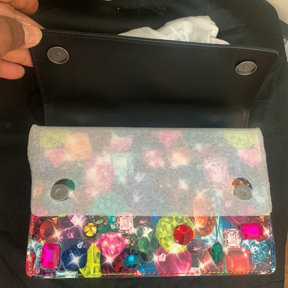 Kurt Geiger London Small Shoreditch Embellished Leather Crossbody Bag - Picture 16 of 17